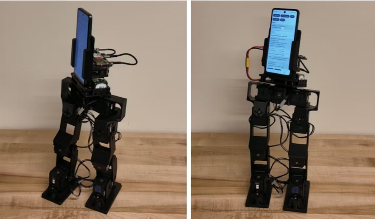Hacer que un celular viejo se convierta en un robot humanoide es posible: solo cuesta 400 dólares