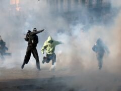 Ola de protestas en Europa: casi 200 personas fueron detenidas en Bélgica tras los enfrentamientos con la policía