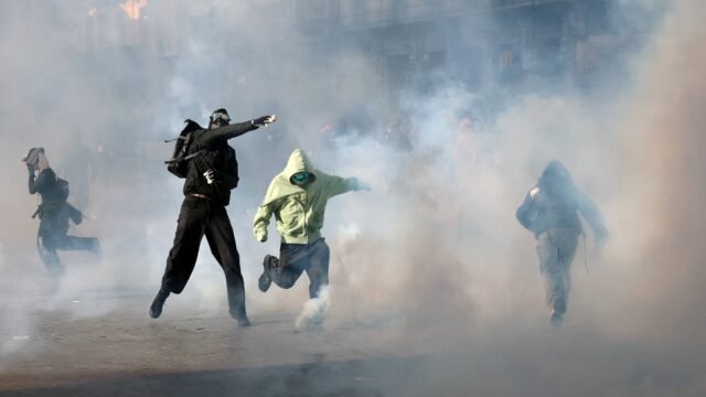 Ola de protestas en Europa: casi 200 personas fueron detenidas en Bélgica tras los enfrentamientos con la policía