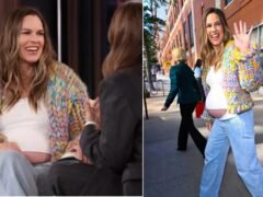 Hilary Swank defiende su embarazo a los 52 años y cuestiona las críticas que reciben las madres “demasiado mayores”