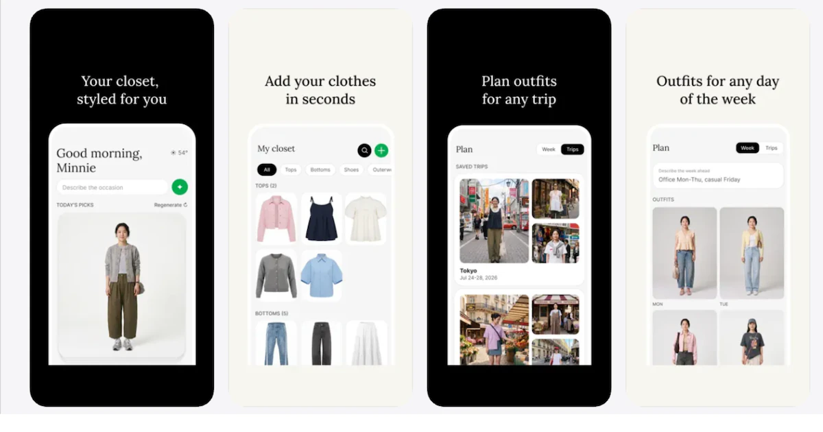 Meta lanza app de moda con IA para que los usuarios creen un armario virtual de su ropa