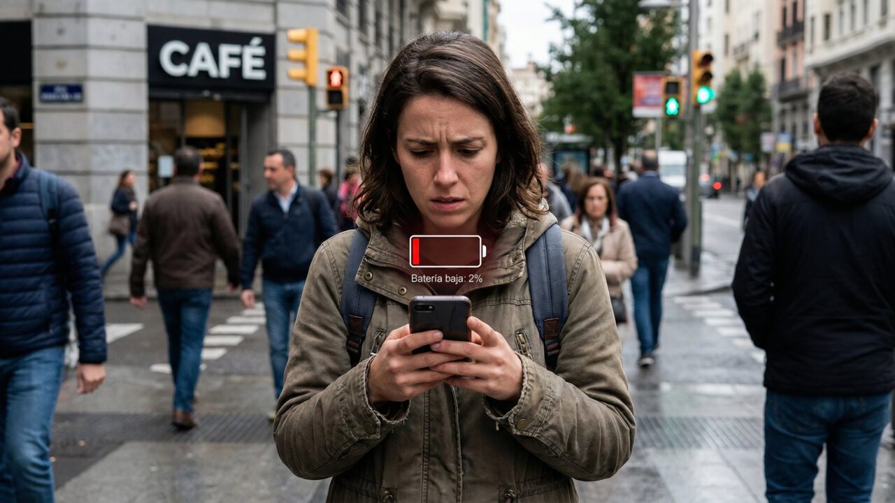 Cómo grabar y tomar fotos con solo 10% de batería en el celular