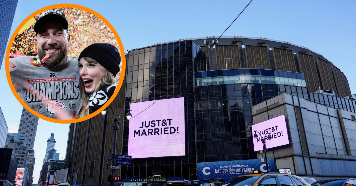 Taylor Swift y Travis Kelce habrían ordenado quemar la decoración de su boda valorada en 30 millones de dólares