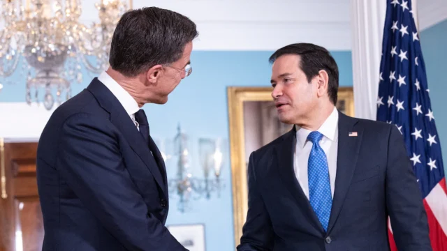 Marco Rubio y el secretario general de la OTAN abordaron los esfuerzos para un acuerdo negociado entre Rusia y Ucrania