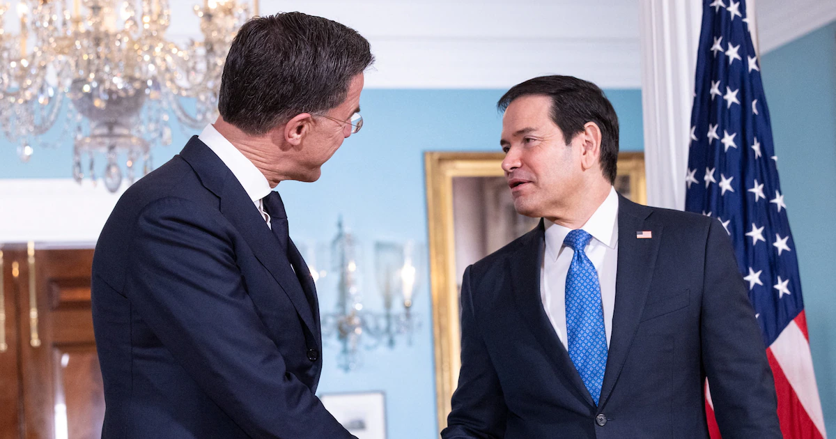 Marco Rubio y el secretario general de la OTAN abordaron los esfuerzos para un acuerdo negociado entre Rusia y Ucrania