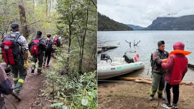 Rescataron a un adolescente de 13 años en el Parque Nacional Nahuel Huapi tras desorientarse en un sendero