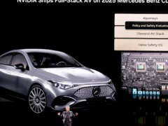 Nvidia desarrollará autos sin conductor de nivel 4 con Mercedes-Benz