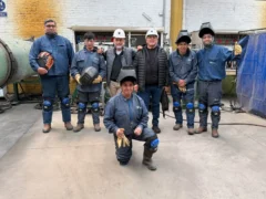 Obrera de la construcción de Viedma, primera mujer del país en soldadura robótica