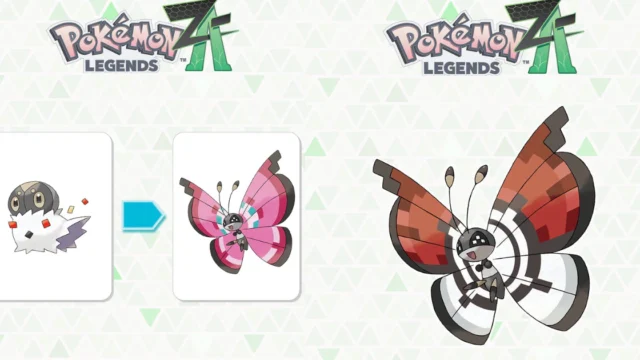 Vivillon regresa en Pokémon Legends: Z-A tras 10 años de espera