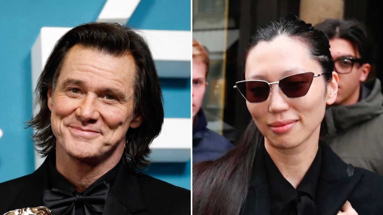 Jim Carrey se casó con Min Ah siete meses después de su primera aparición pública en los premios César