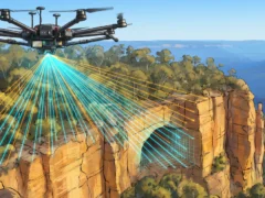 Drones con tecnología láser descubren refugios aborígenes milenarios ocultos en los bosques de Australia