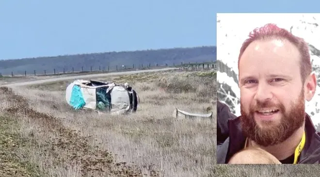 Patagonia: Tragedia en una familia. Hace años murió en ruta 3 el padre, ahora, el hijo