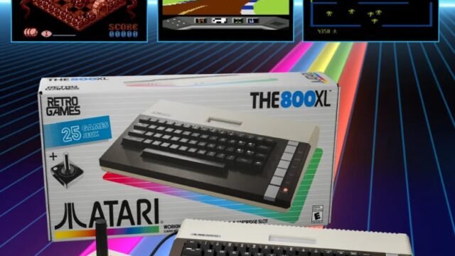 Atari revive el legendario ordenador 800XL con HDMI, puertos USB y 25 juegos