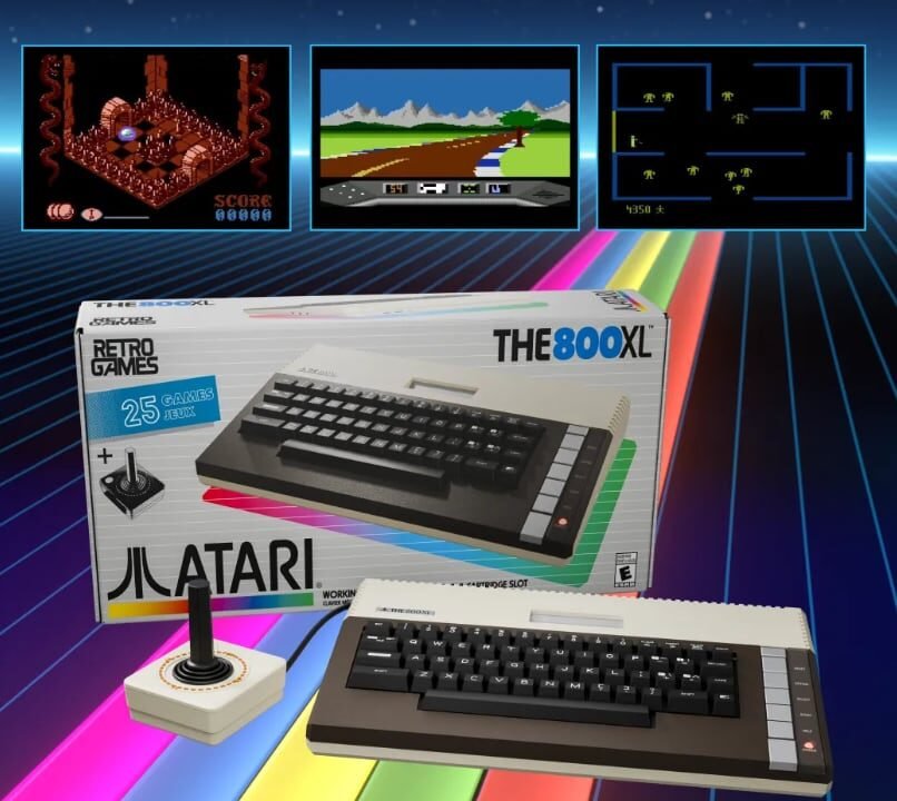 Atari revive el legendario ordenador 800XL con HDMI, puertos USB y 25 juegos