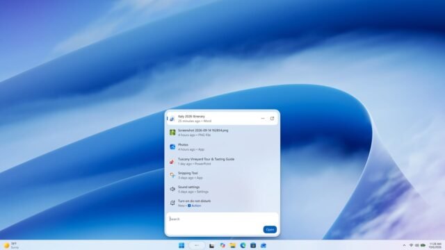 Microsoft anuncia mejora de la función de búsqueda en Windows 11: más rápida y menos consumo de RAM