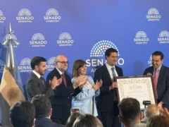 La FURP recibió la distinción «Domingo Faustino Sarmiento» en el Senado