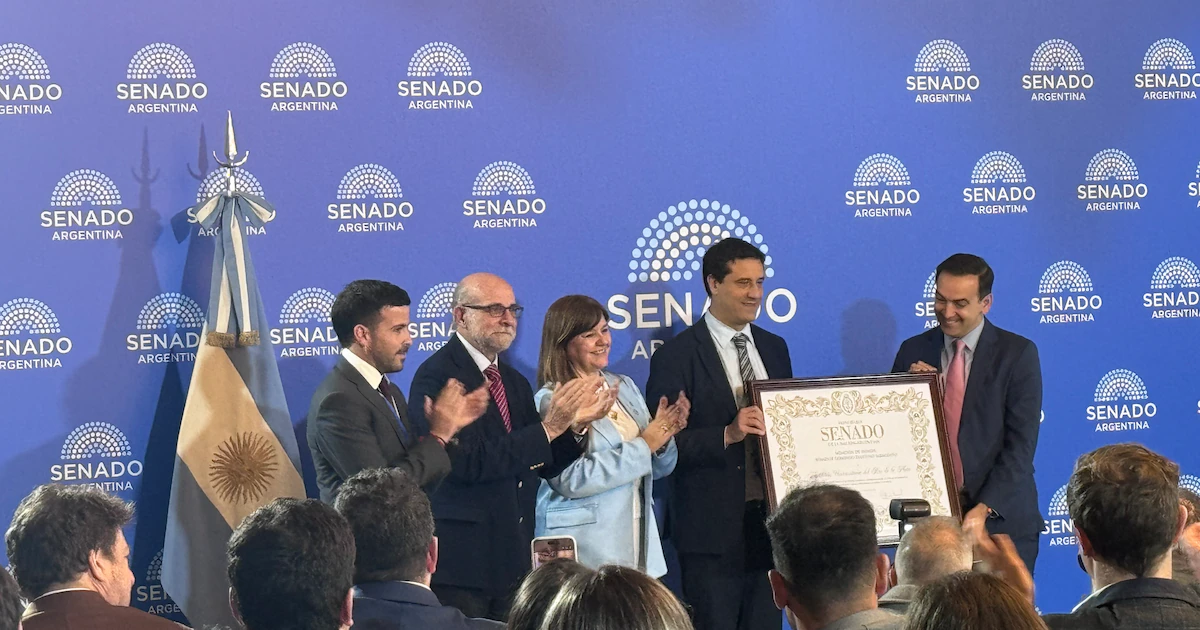 La FURP recibió la distinción «Domingo Faustino Sarmiento» en el Senado