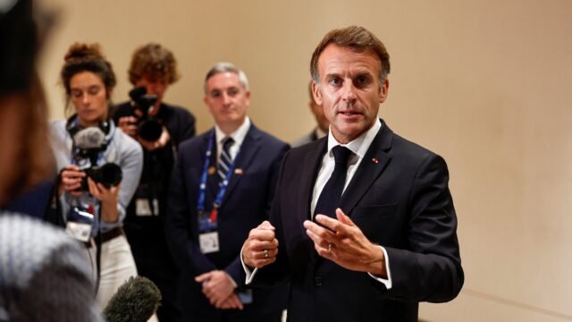 Emmanuel Macron arremetió contra los líderes mundiales que “hacen campaña a costa de Francia”