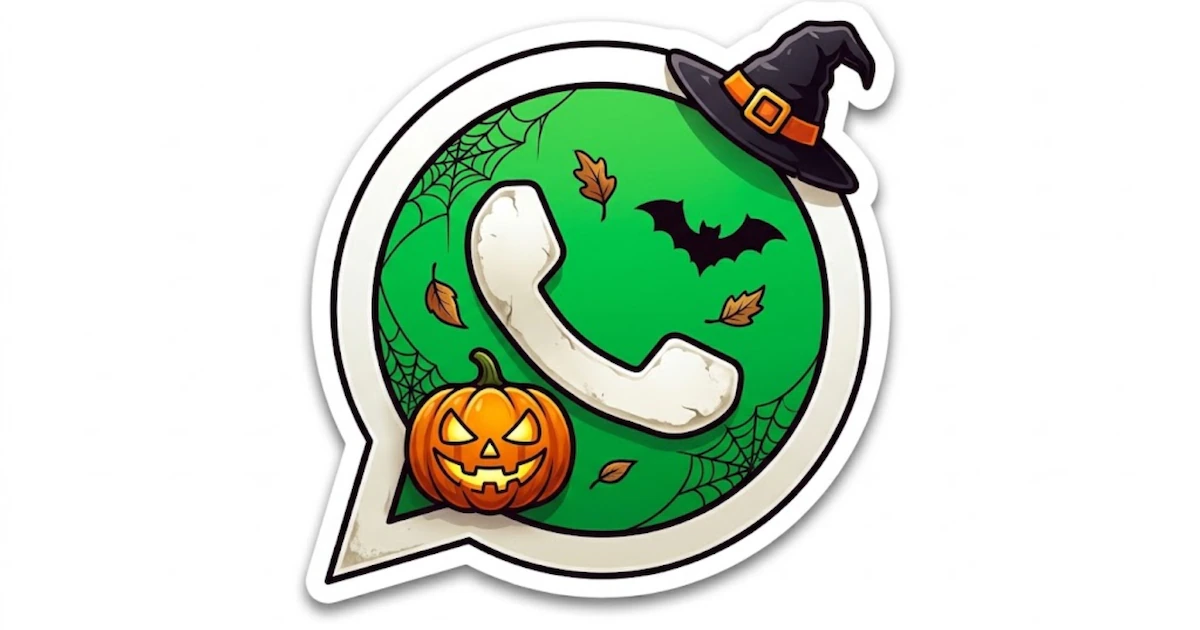 Stickers y mensajes de Halloween para enviar por WhatsApp en 2026