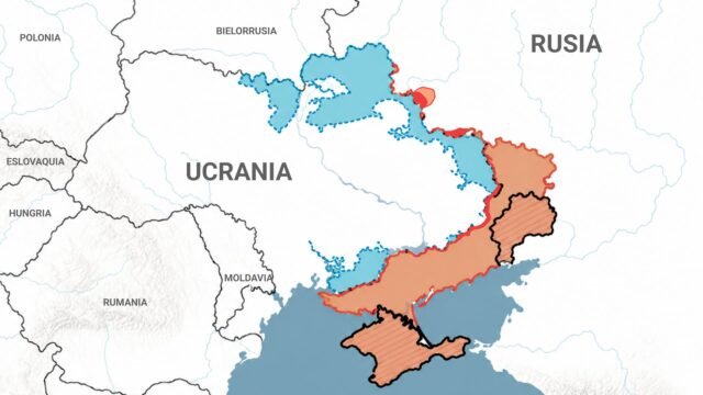 Qué territorios podría perder Ucrania si las fronteras con Rusia se fijan donde está hoy el frente de batalla