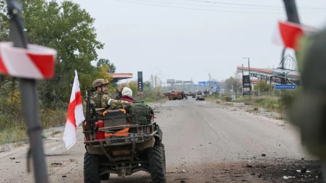 Rusia y Ucrania mantienen la tregua en Oleshky por tercer día consecutivo