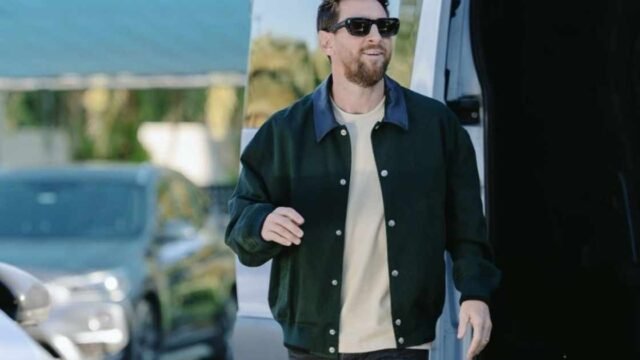 Lionel Messi llegó al predio de la AFA y se prepara para su despedida de la Selección Argentina