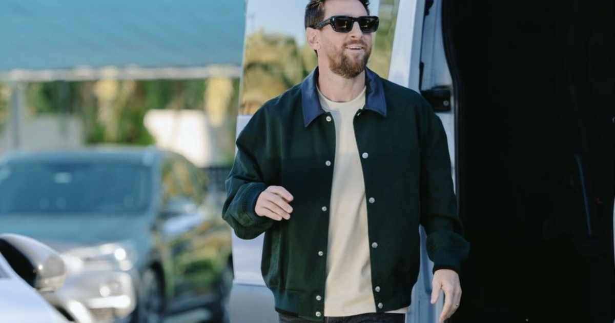 Lionel Messi llegó al predio de la AFA y se prepara para su despedida de la Selección Argentina