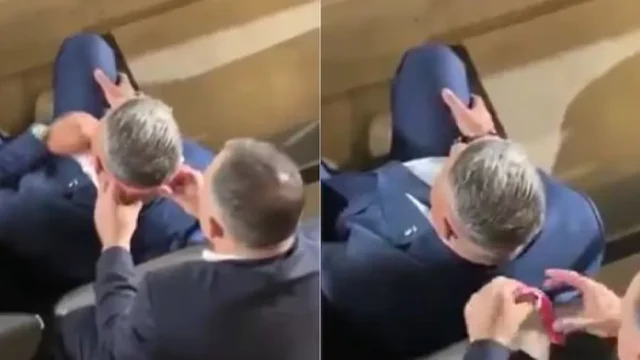 «Lo volvería a hacer»: Nakis habló de cuando le secó la nuca a Tapia y defendió el formato del fútbol argentino