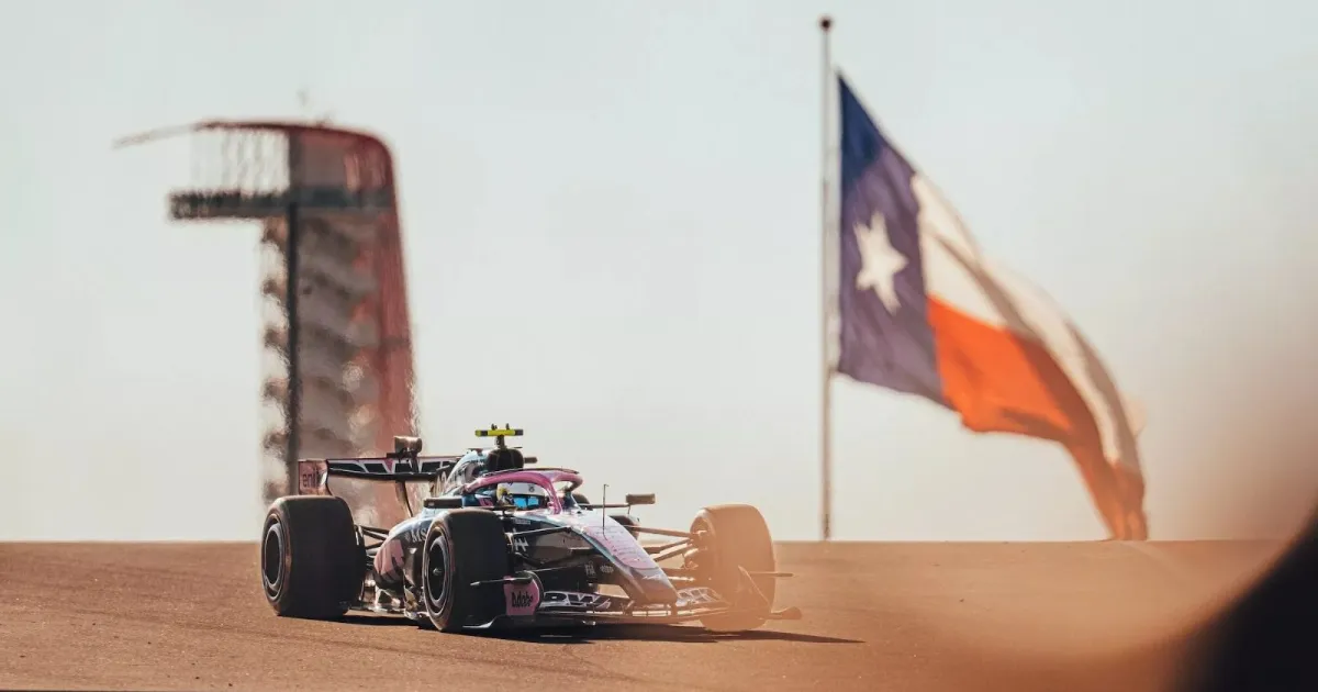 Franco Colapinto va por la remontada en el GP de Estados Unidos y Kimi Antonelli por el título mundial