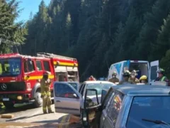 Corte total en la Ruta 40 entre Bariloche y El Bolsón por un choque frontal
