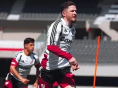 Aníbal Moreno volvió a entrenarse diferenciado y se complica su presencia ante Boca