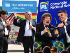 Polémica por dos casos parecidos: asilo y Franco Bindi para Evo Morales y escape y Santiago Caputo para Flávio Bolsonaro