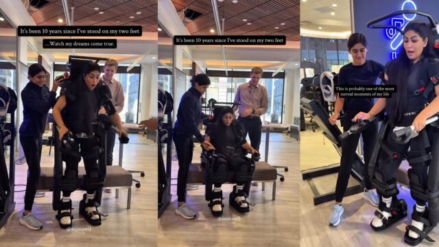Video | Así es el exoesqueleto robótico que permite “caminar” a personas con paraplejia