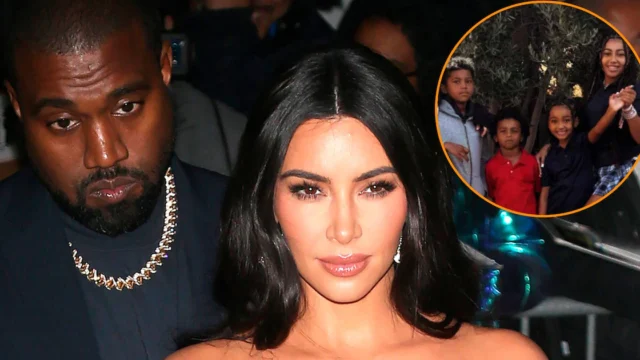 Kim Kardashian habló de la difícil convivencia parental con Kanye West: «Es una gran carga»