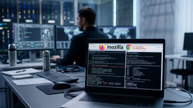 Mozilla y Google bloquearon ocho certificados digitales que podían falsificar cualquier sitio web