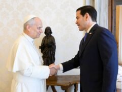 Marco Rubio expresó su apoyo al papa León XIV tras el diagnóstico de cáncer de pulmón