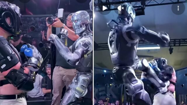 El video de boxeo entre el influencer Frankie LaPenna y un robot: fue tan real que hubo lesiones