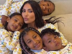 Kim Kardashian admite que cinco niñeras la ayudan a cuidar a sus cuatro hijos