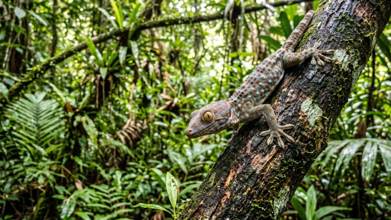 El secreto que guarda la piel del gecko y podría revelar nuevas formas de conservar agua en climas extremos