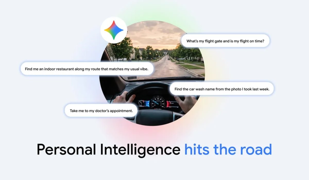 Carros más inteligentes: ahora recordarán correos, mapas y más gracias a la IA de Gemini