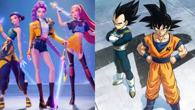 Cómo crear una imagen de Las Guerreras K-pop peleando con Goku y Vegeta de Dragon Ball Z