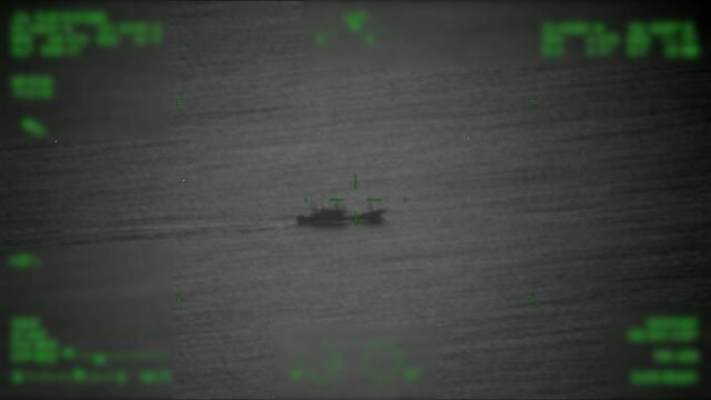 Un barco de la milicia china fue detectado por primera vez frente a la costa Este de Taiwán