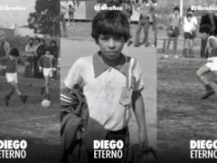 Las 10 del 10: las mejores fotos de Maradona en Cebollitas
