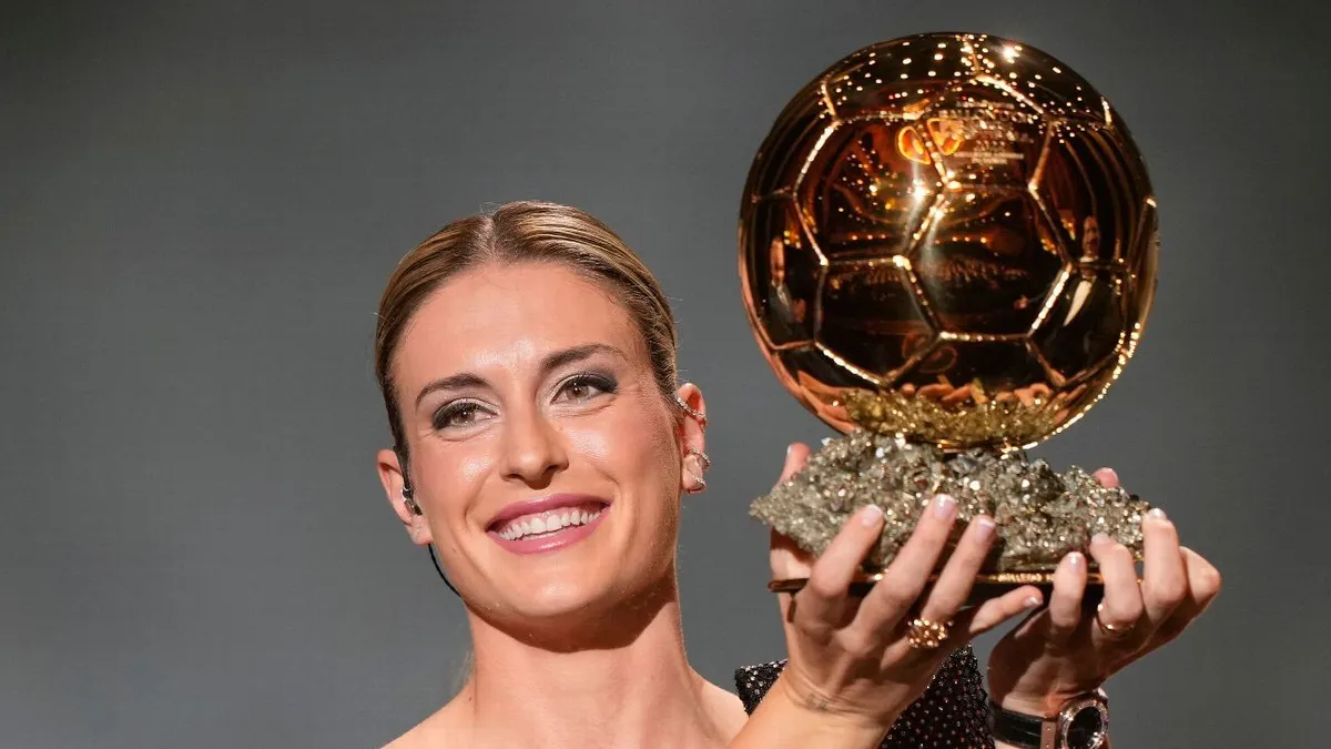 Entrega del Balón de Oro minuto a minuto: Alexia Putellas es la mejor jugadora del mundo