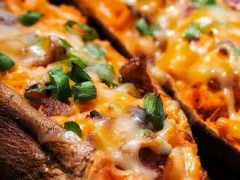 Una comida fácil, rápida y riquísima: batatas rellenas