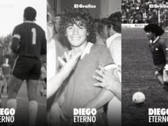 Las 10 del 10: las mejores fotos de Maradona en Argentinos