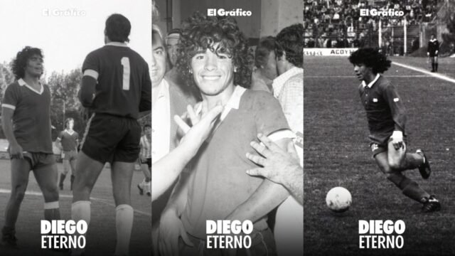 Las 10 del 10: las mejores fotos de Maradona en Argentinos