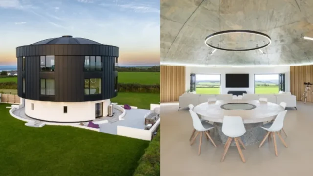 En 4 años convirtió una torre de agua en una casa de 5 habitaciones y la vendió por £1,18 millones