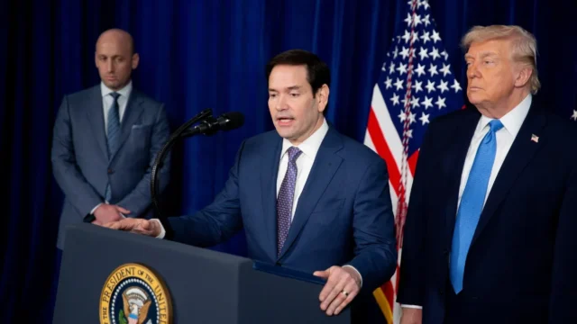 Marco Rubio: «No participamos directamente de la salida de Flávio Bolsonaro de Brasil»