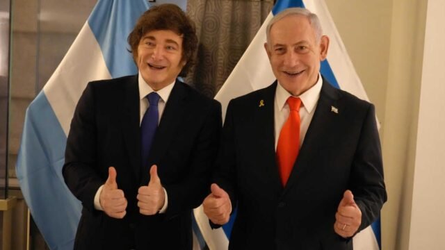 RDC: Javier Milei felicitó a Benjamin Netanyahu tras las elecciones en Israel